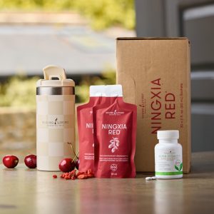Ningxia Red Reset pakket met vitamine D en een gratis geïsoleerde beker!